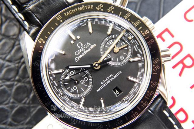OMEGA手錶 SPEEDMASTER 超霸月球系列 超強夜光 歐米茄月球表 歐米茄計時男士腕表 歐米茄高端全自動機械男表  hds1458